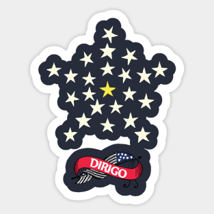 Great Star-Dirigo Sticker